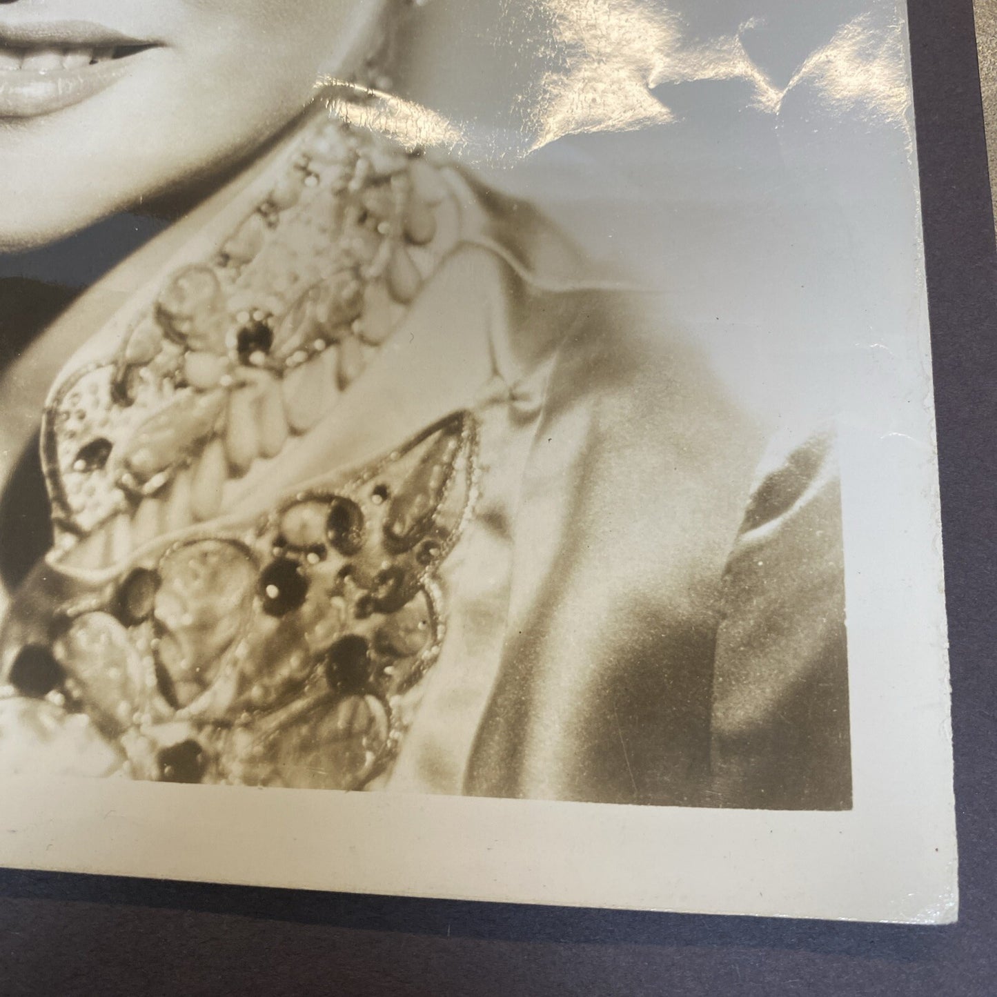 Hollywood Movie Star Joan Fontaine Real PHOTO 8 x 10  501A