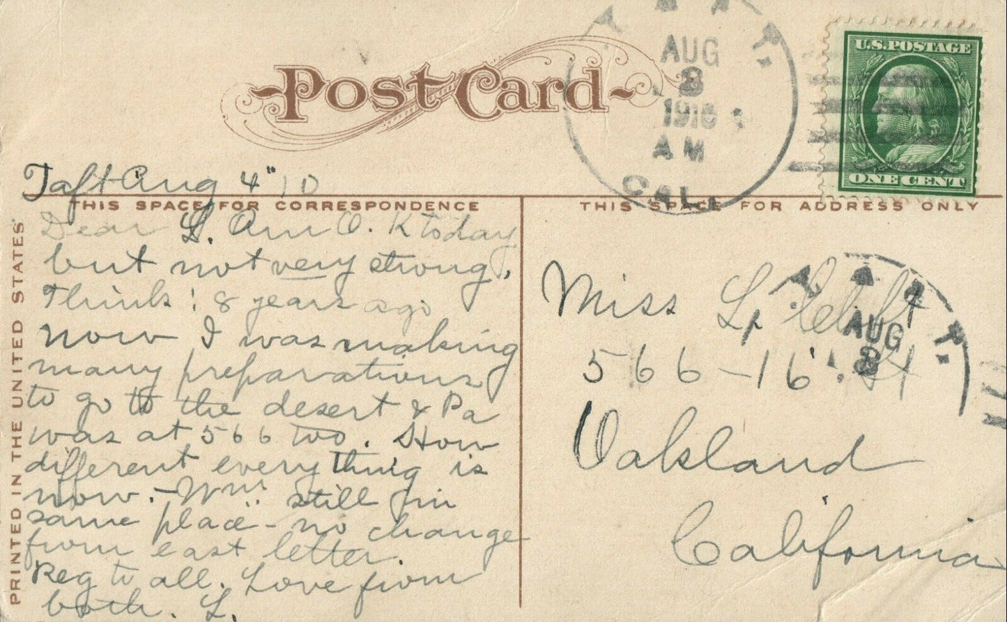 Sequoiria Canyon Railroad Train Mt Tamalpais Sequoia Tree CA California Postcard