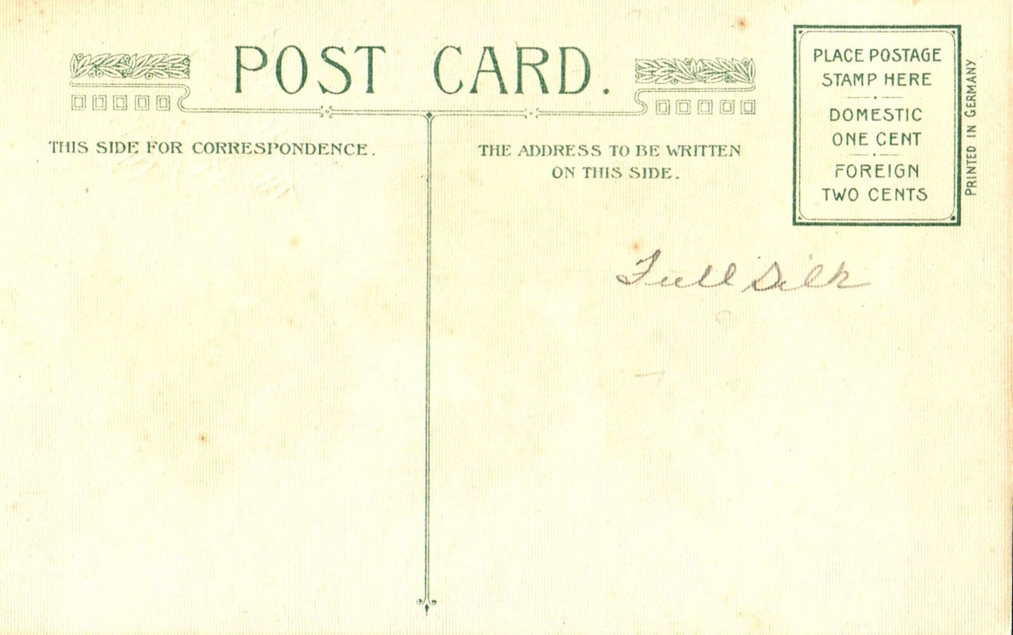 John Winsch With Best Christmas Wishes Silk Holly Vintage Postcard