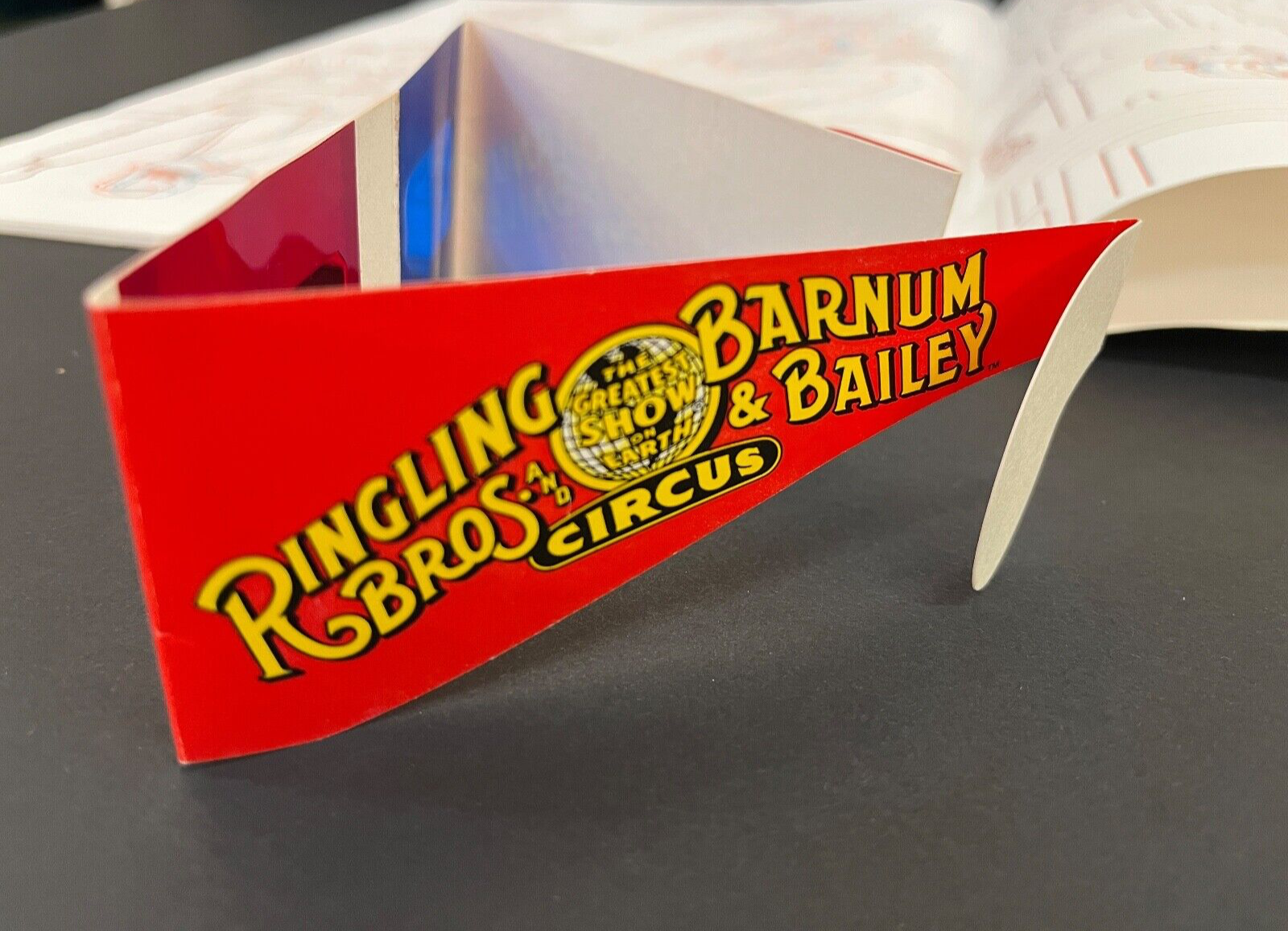 Barnum & Bailey Circus Magazine Book and 3D Coloring Book