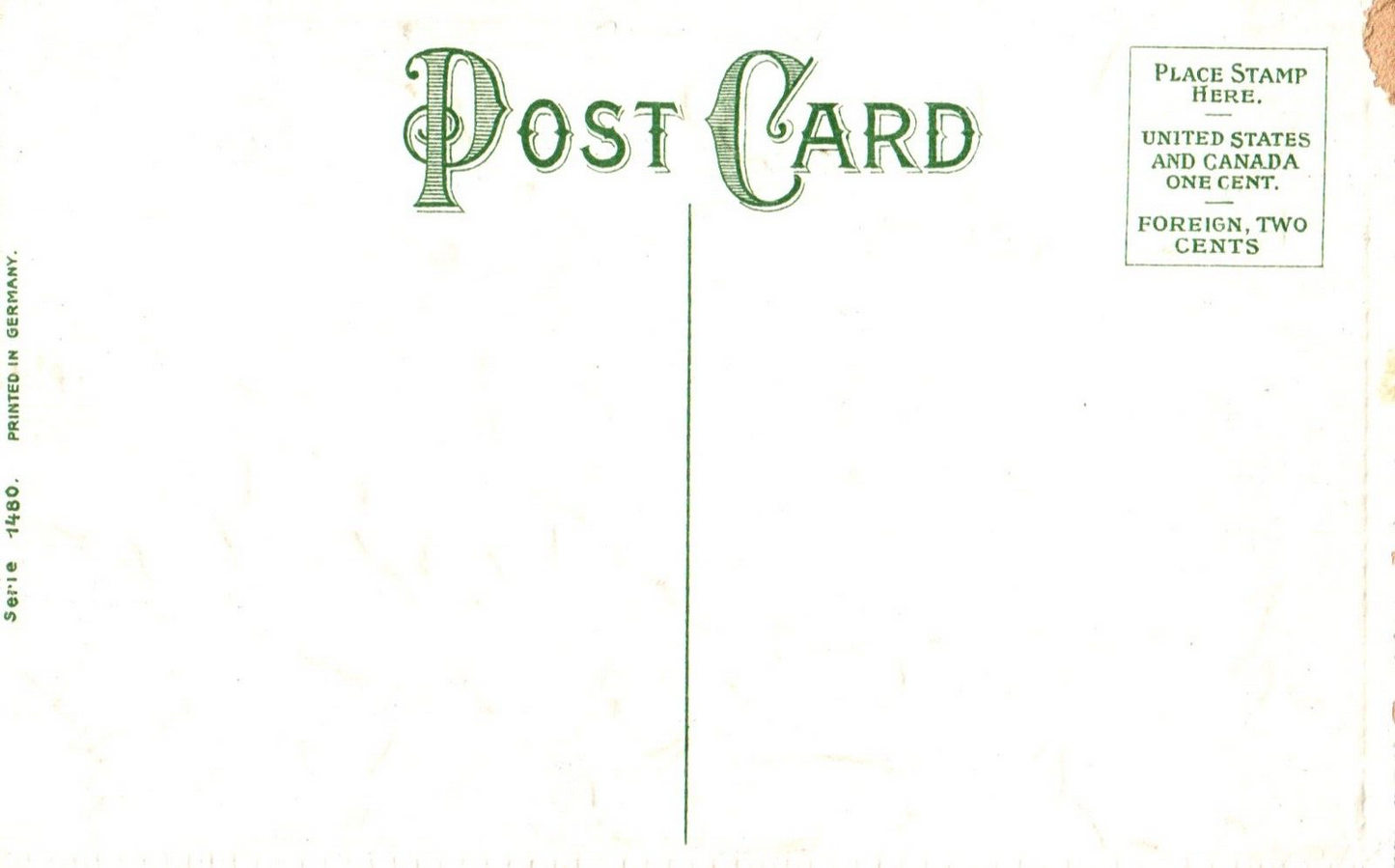 Red Hooded Santa w/ Holly A Merry Christmas to You Vintage Gloss Santa Postcard