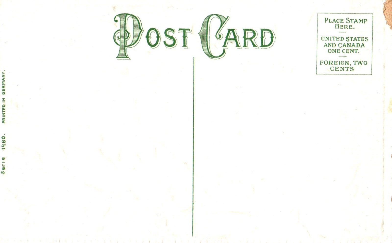 Red Hooded Santa w/ Holly A Merry Christmas to You Vintage Gloss Santa Postcard