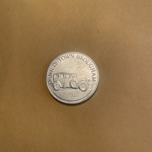 1922 Daniels Town Brougham Sunoco Oil Commemorative Token Antique Car Coin