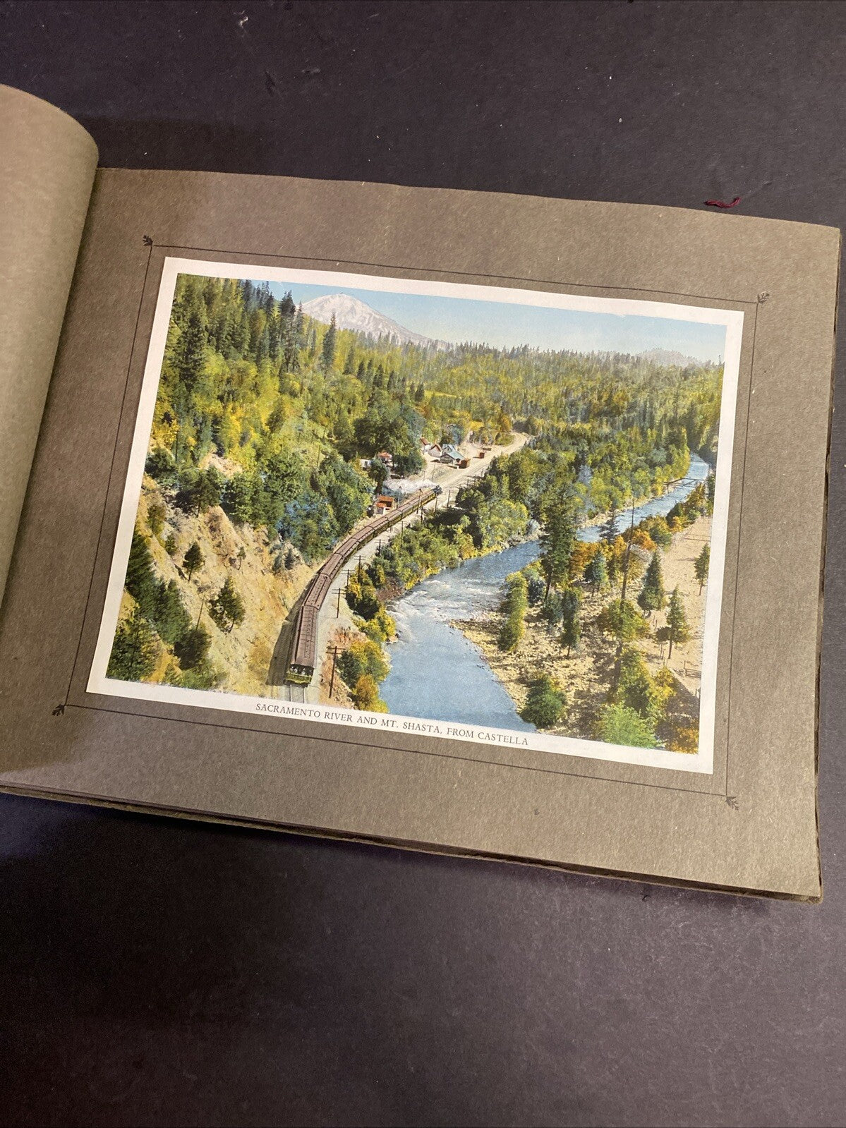 Antique The Shasta Route Along the Southern Pacific Railroad Pictorial Book 1915