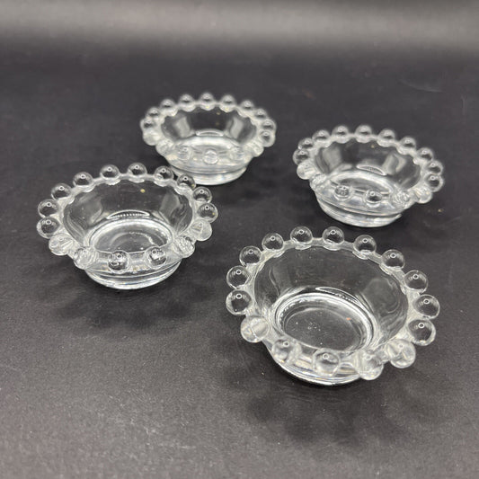 Imperial Glass CANDLEWICK Salt Dips Set Of 4
