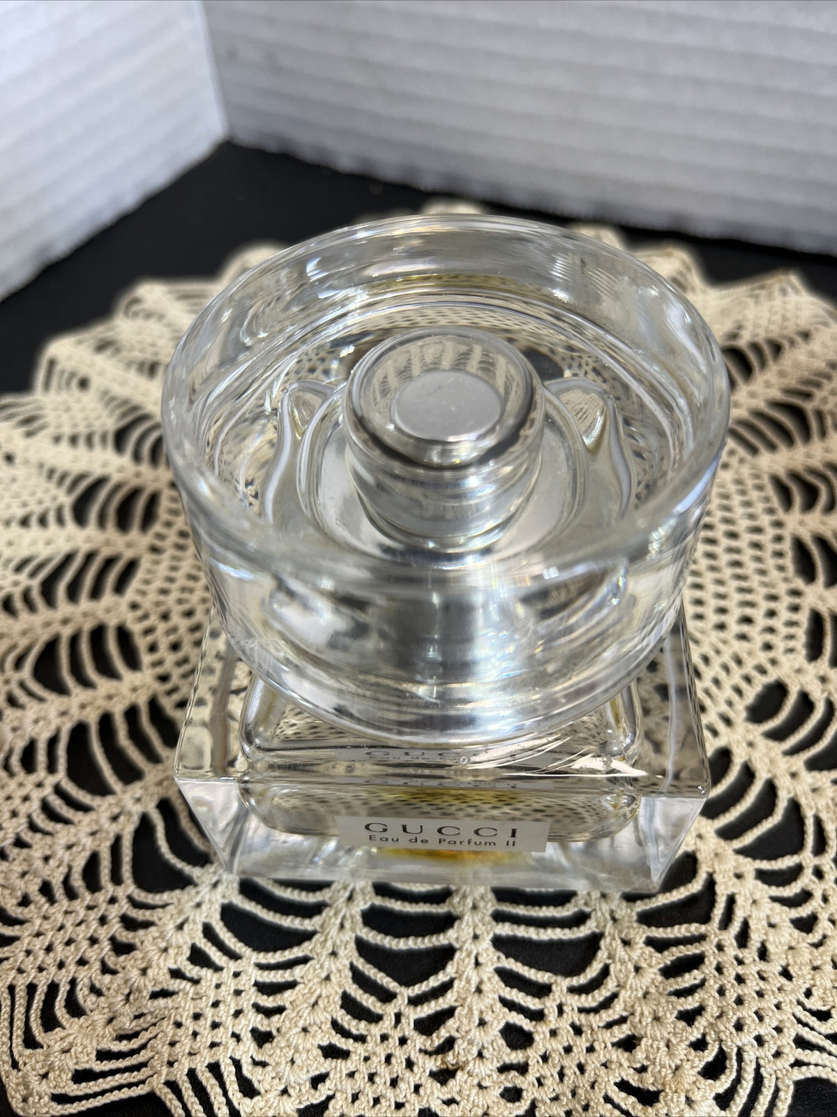 GUCCI Eau de Parfum II Glass Square Bottle Only