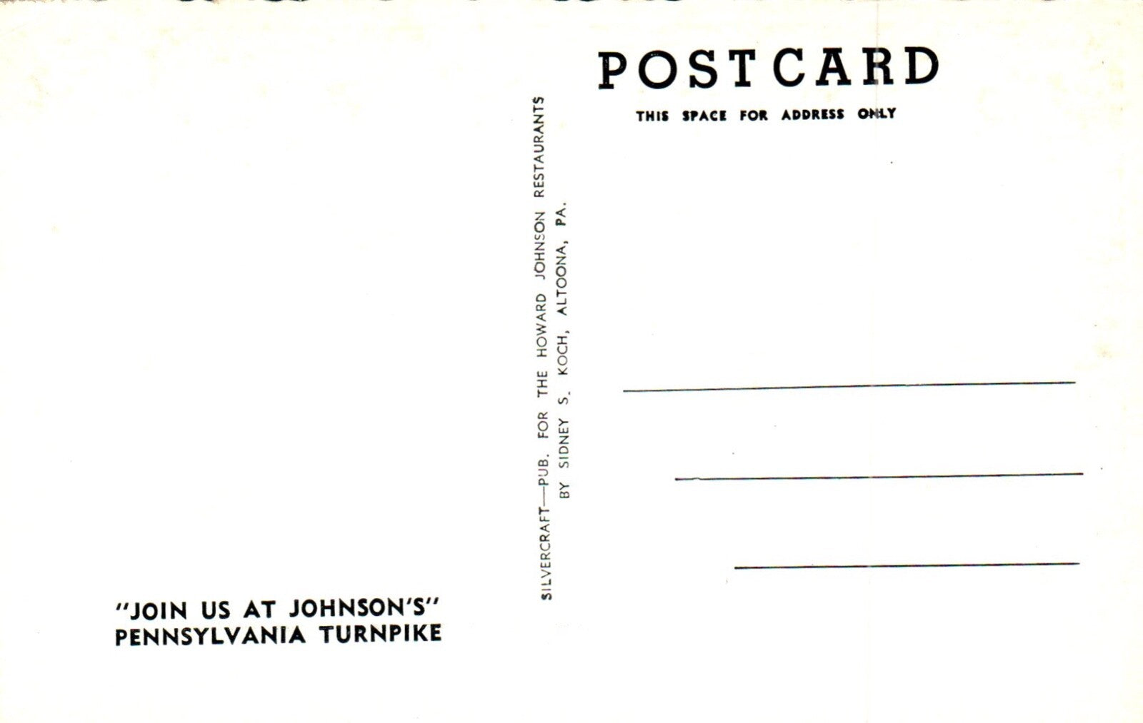 Showing Deep Fill with Clear Cut Ridge in Background Pennsylvania PA Postcard