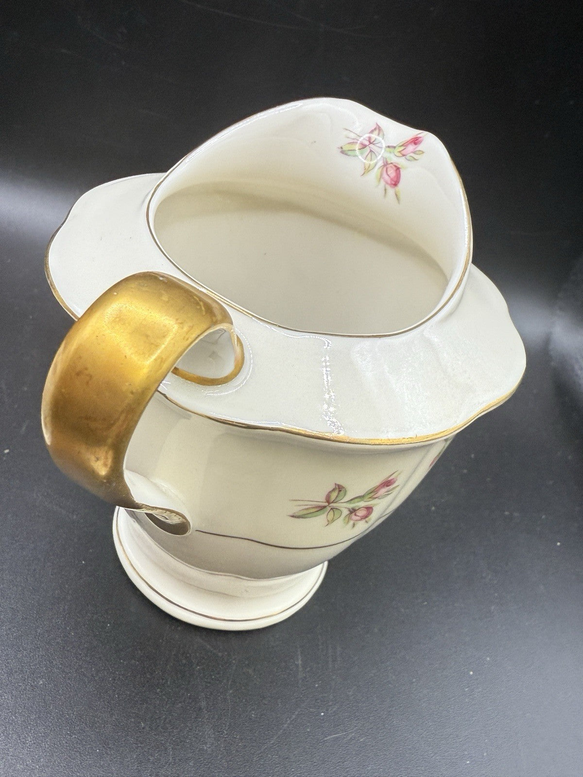 Theodore Haviland Delaware  Pink Roses New York Cream & Sugar