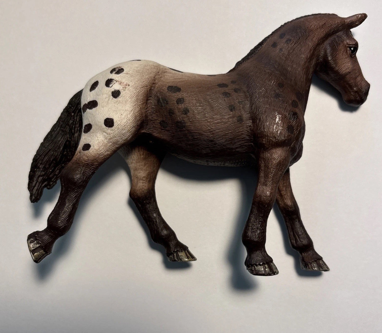 2017 Schleich Appaloosa Mare Horse Figurine Retired Toy Romania