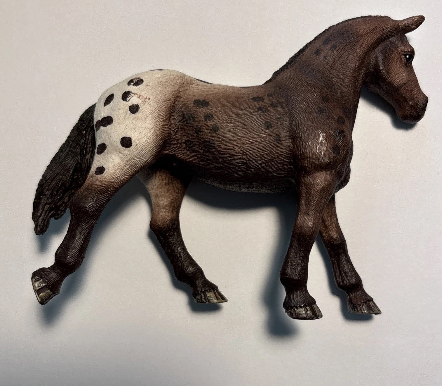 2017 Schleich Appaloosa Mare Horse Figurine Retired Toy Romania