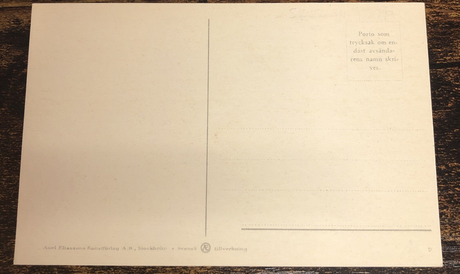 Boel Cronberg Sweden Artist Signed Happy Easter postcard