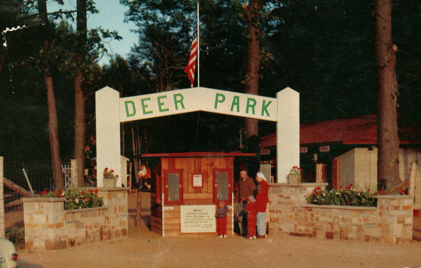 Real Photo Deer Park U.S. 31 Michigan MI Postcard 
