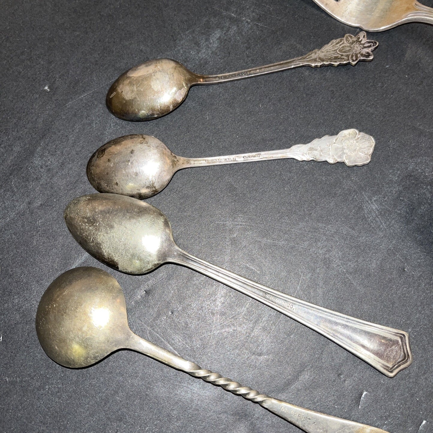 Lot Of 28 Silverware. 1847 Rogers,Gotham,Wallace,Sweden,Mexico & More