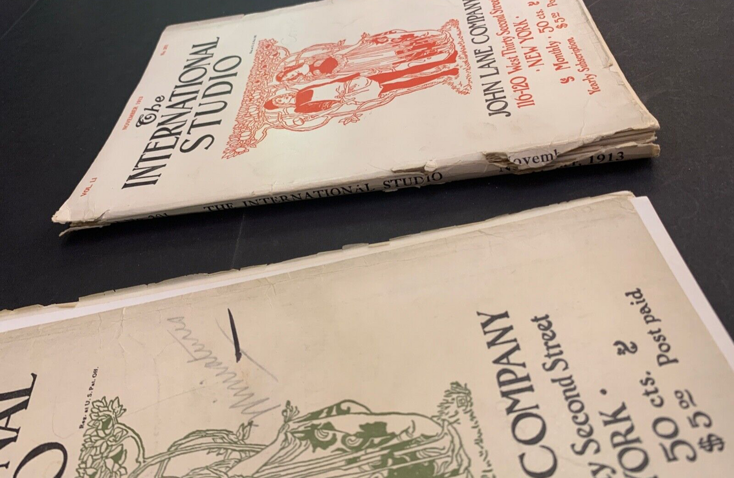 Early International Studio Magazine  September 1916 November 1913 Art Reference