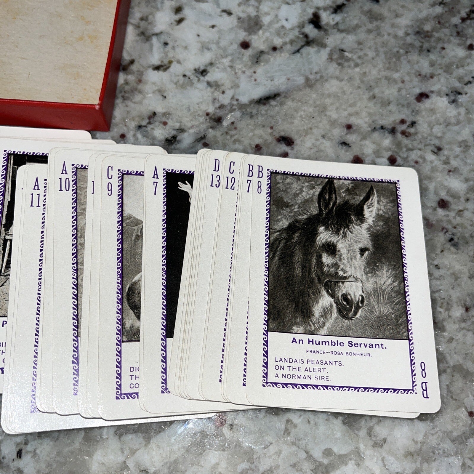 Game Of Artist The Fireside Game Co. 1897 Antique With Instructions #1117