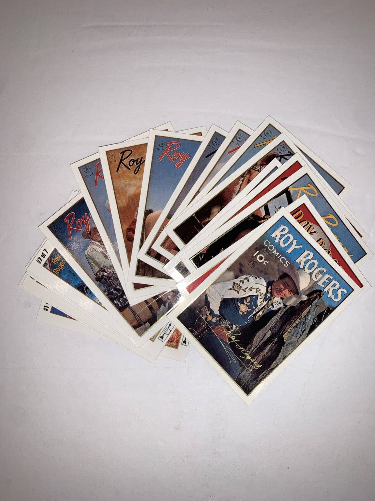 1992 ROY ROGERS GOLD SIGNATURE SERIES AND SET #1-13 & #1-7 - EXCELLENT CONDITION