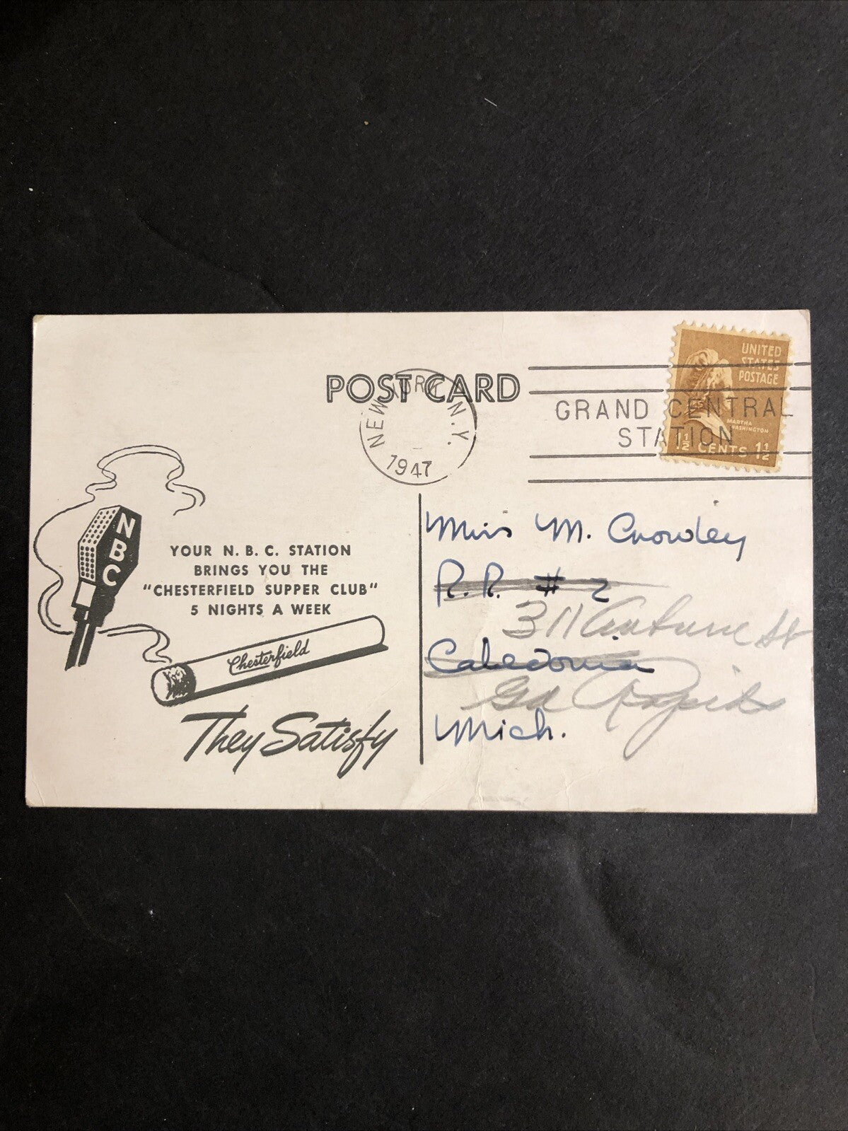 1940s Autographed Photo Signed Frankie Carle American Pianist Bandleader