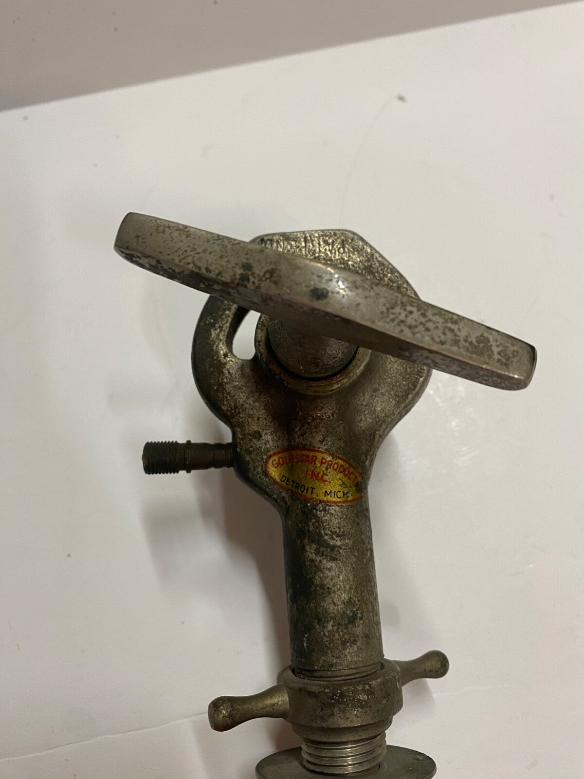 Vintage Gold Star Product INC. Beer Spigot Detroit MI Michigan