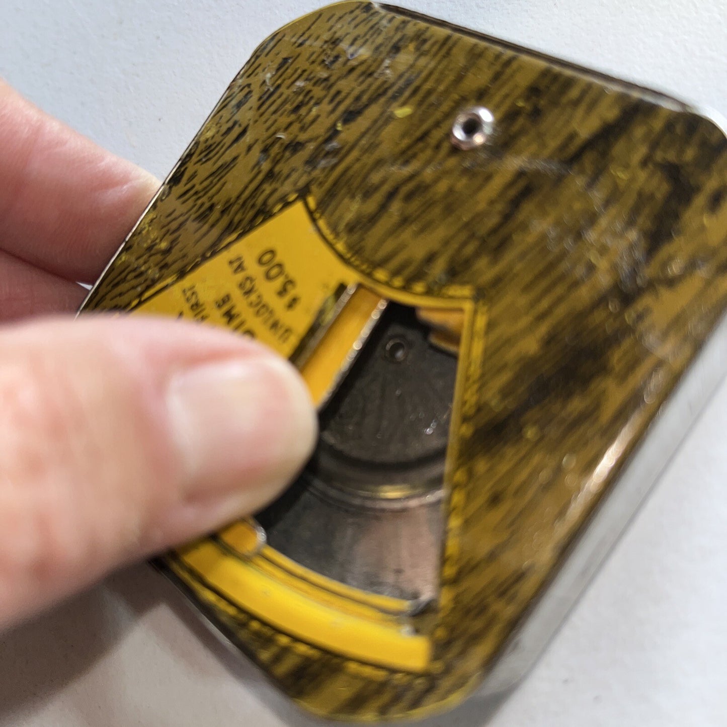 Vintage Automatic Bank Dime Register Operational Working Antique