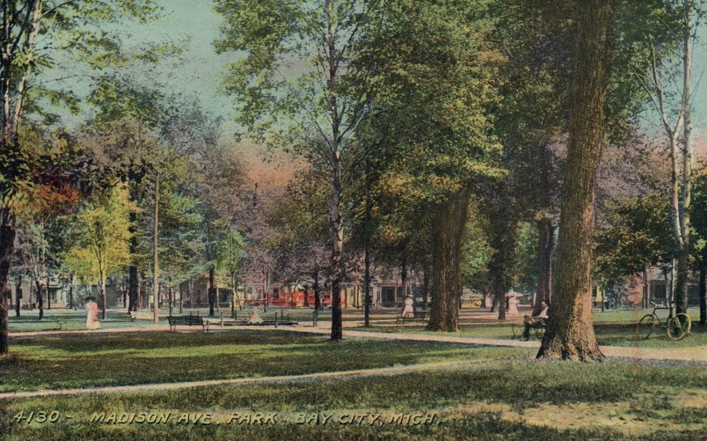 Madison Avenue Park Bay City Michigan  Mich MI