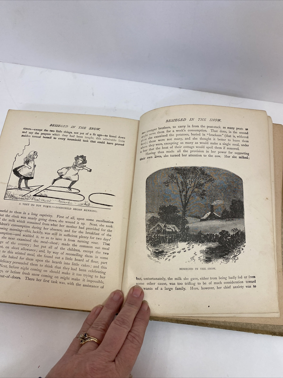 Rare 1890's Vintage Happy Darlings Childrens Book DeWolfe Fiske & Co Boston