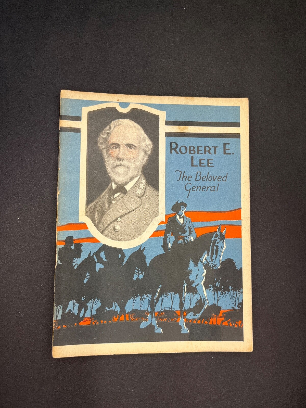 Vintage Robert E. Lee "The Beloved General" John Hancock Life Insurance Ad Book