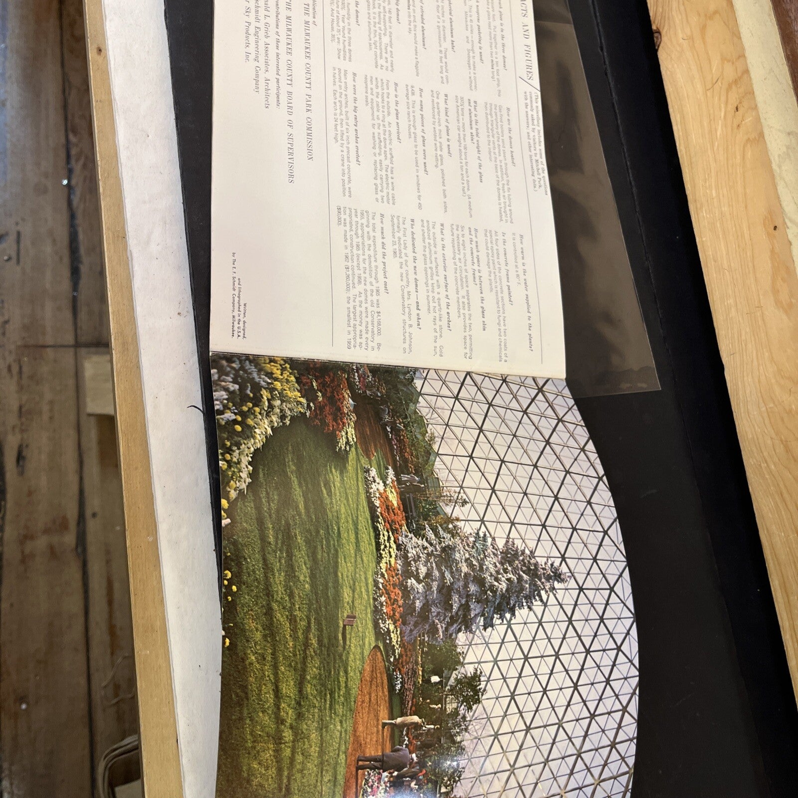 MILWAUKEE COUNTY & CONSERVATORY 1970 Booklet