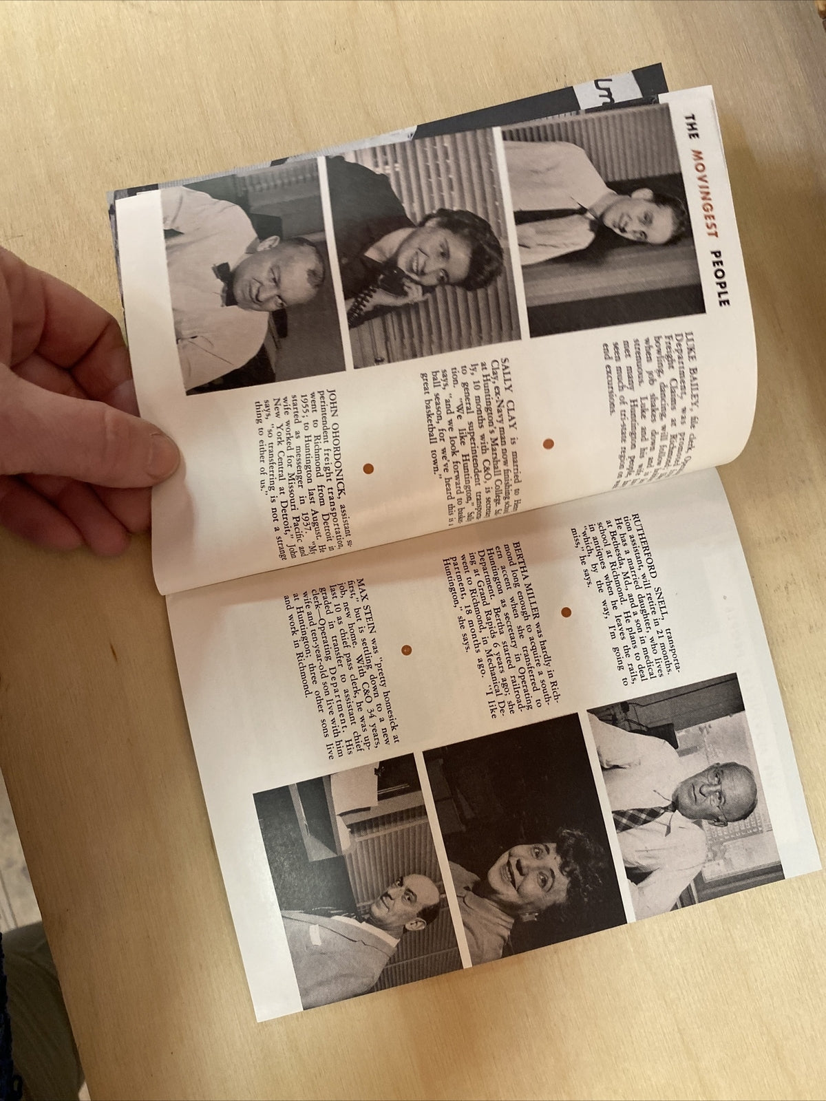 November December 1957 TRACKS MAGAZINE CHESAPEAKE & OHIO RAILROAD RR TRAINS  