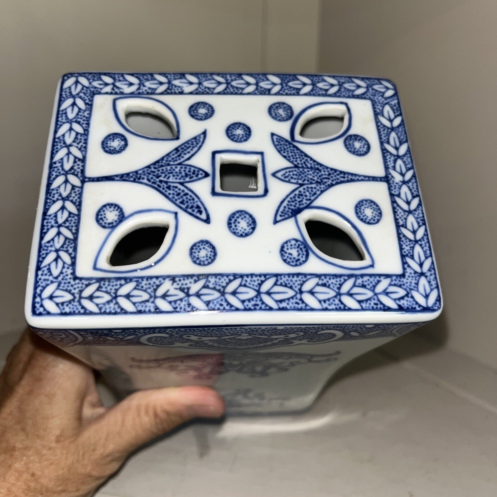 Chinese Blue And White Porcelain Vase