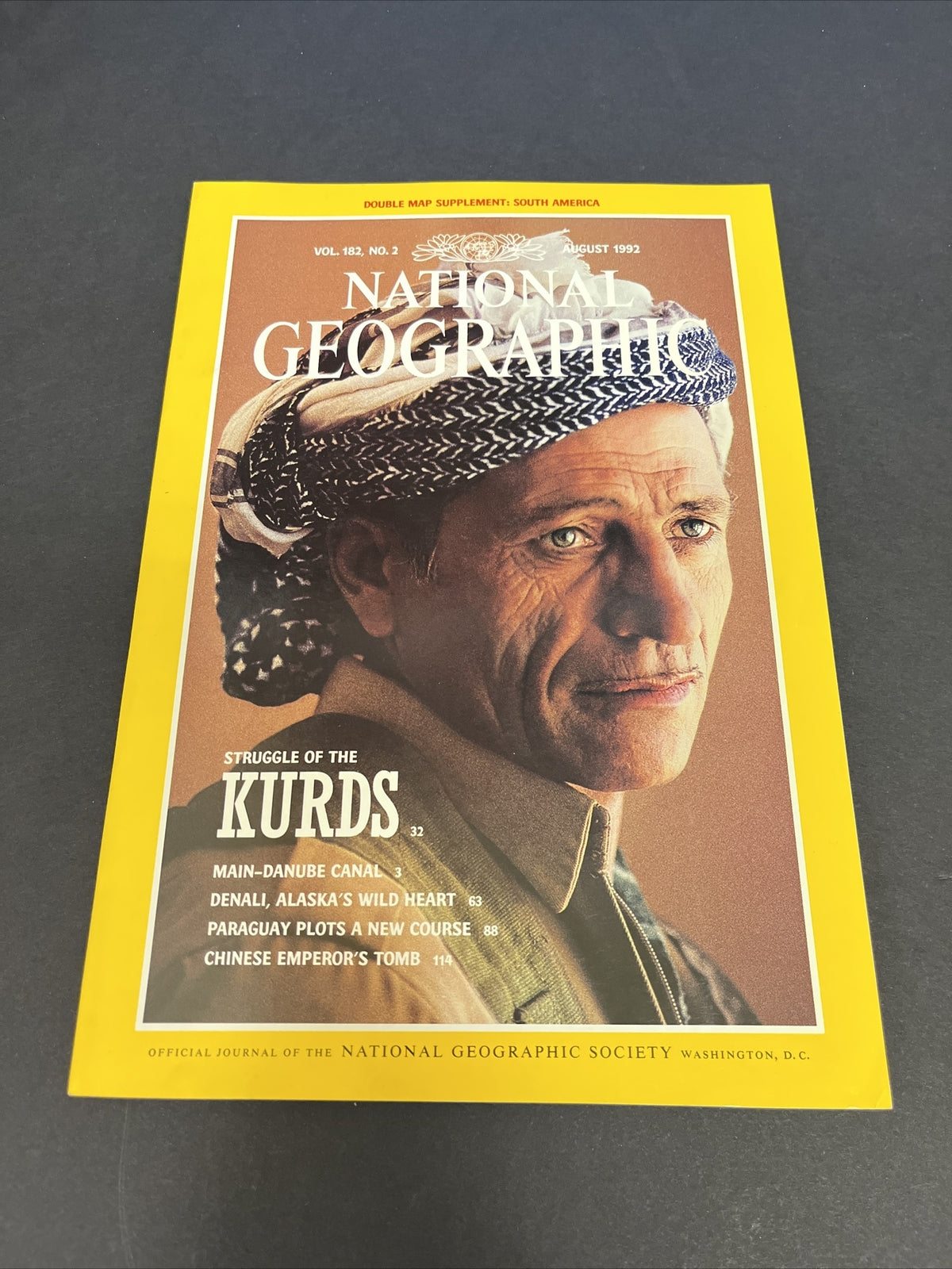 August 1992 National Geographic "Struggle of the Kurds"