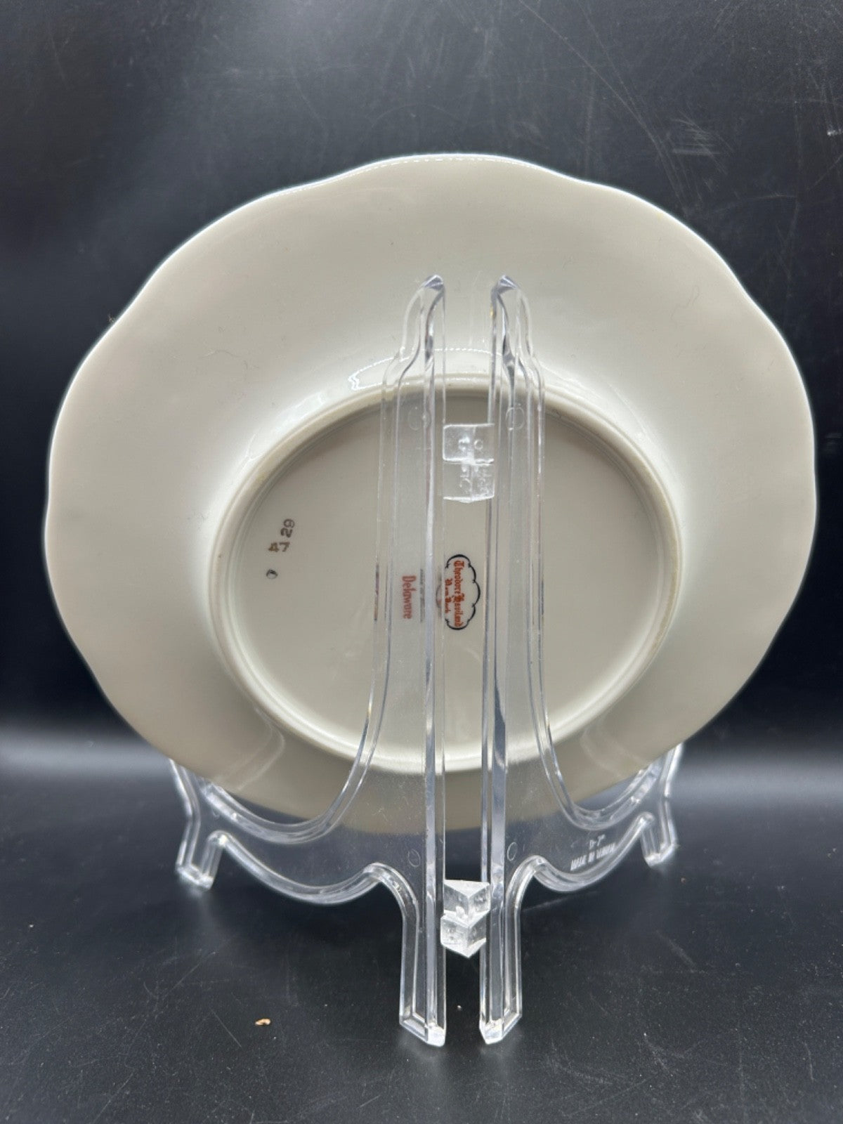 Theodore Haviland Delaware Salad Plate Pink Roses New York