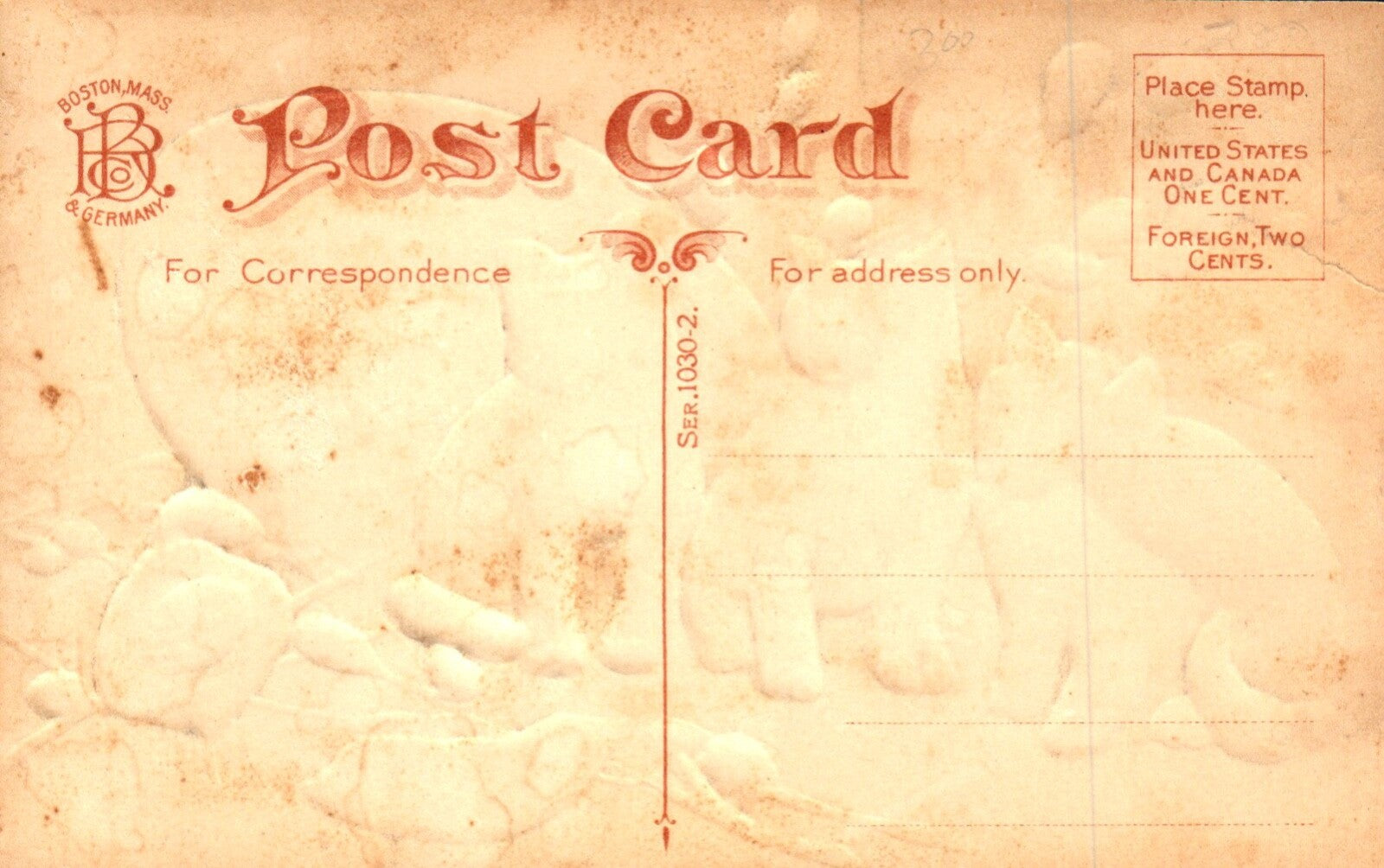 Easter Greetings Kittens Watching Chick Hatch From Egg Vintage Easter Postcard