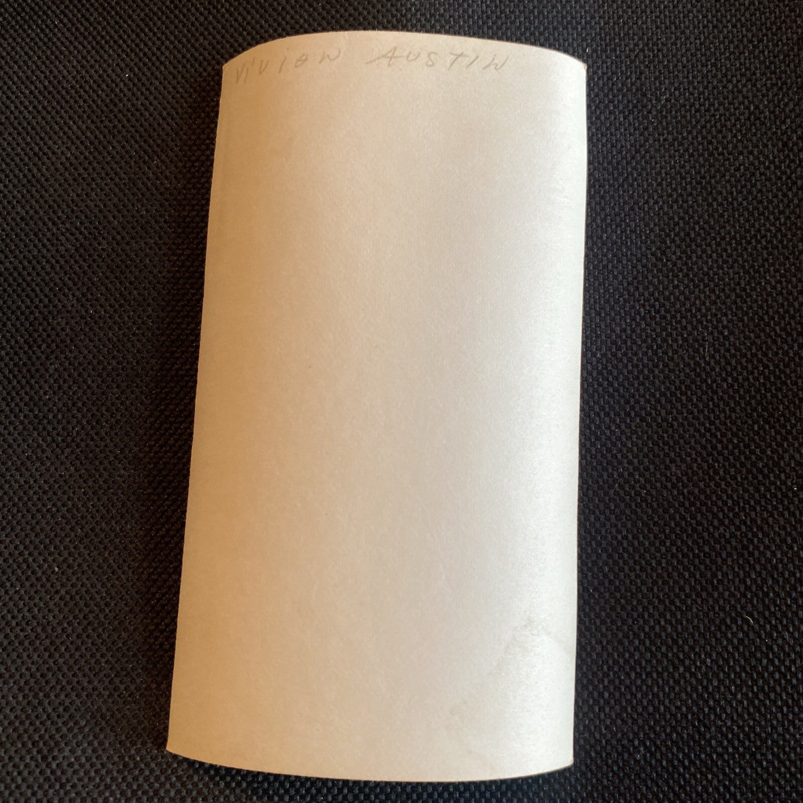 Real Photo  Vivian Austin 2.5" x 4" Hollywood Movie Star Fan Club