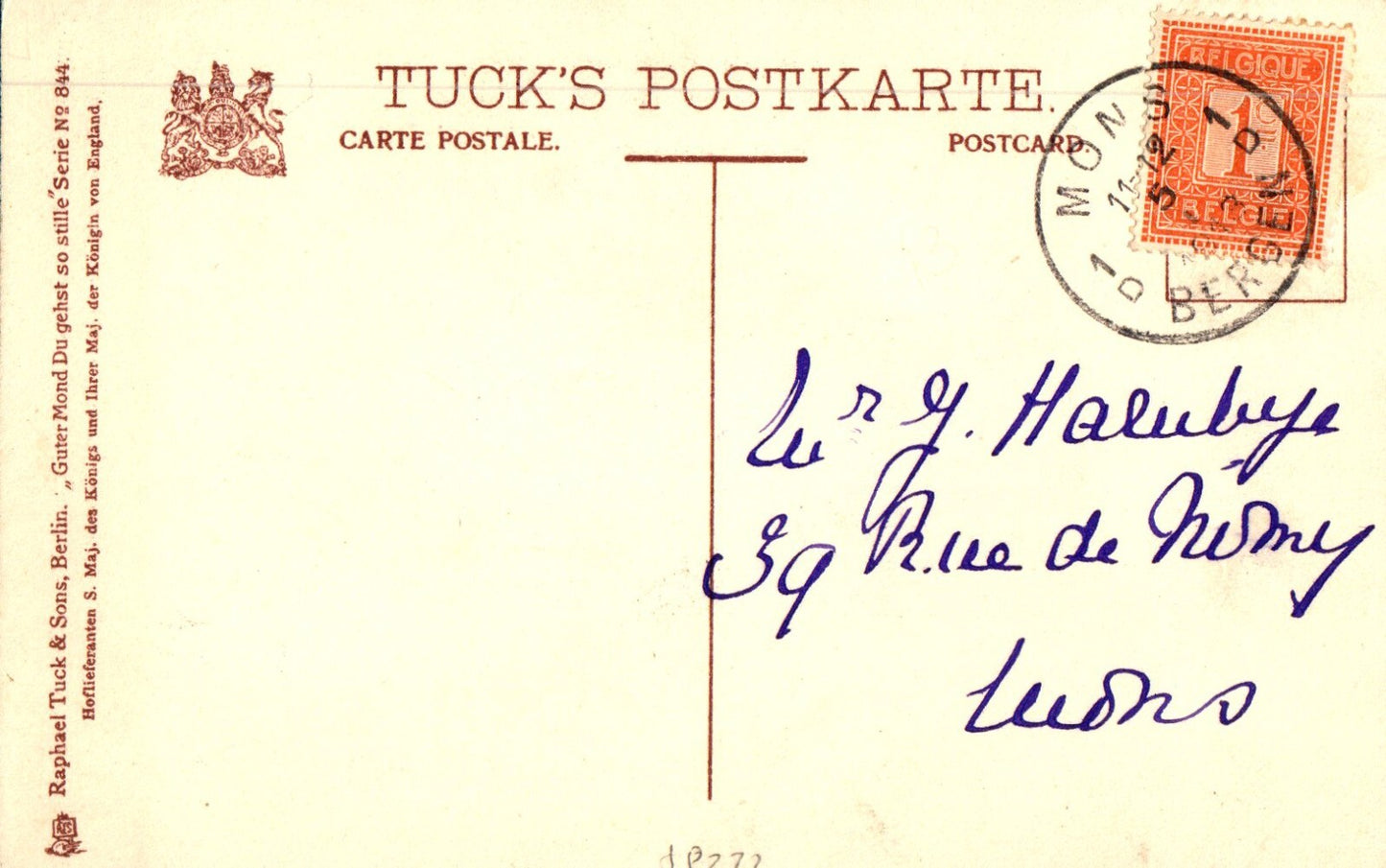 Raphael Tuck Artist Signed Mabel Lucie Attwell Guter Mond Du Gest So Stille #844