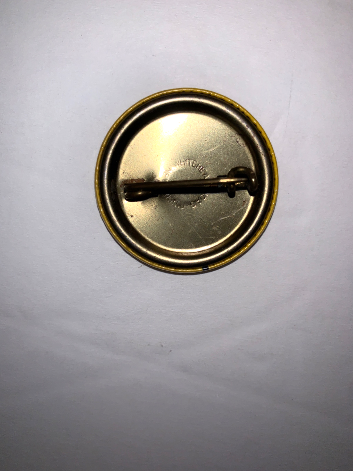 Scarce 1 1/2" C and O Railroad Train Pin