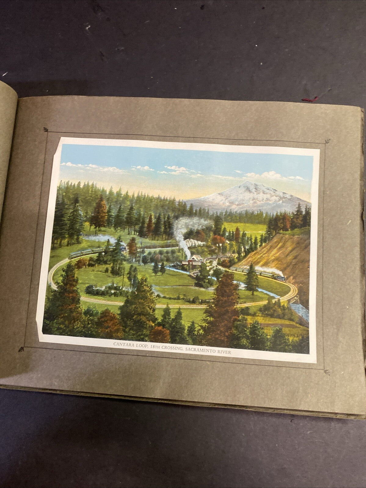 Antique The Shasta Route Along the Southern Pacific Railroad Pictorial Book 1915