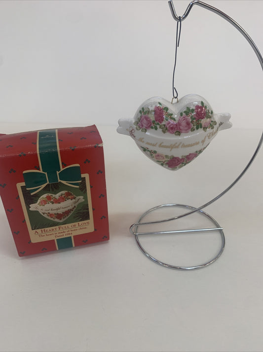 Hallmark Keepsake Ornament 1984 "A Heart Full of Love" 