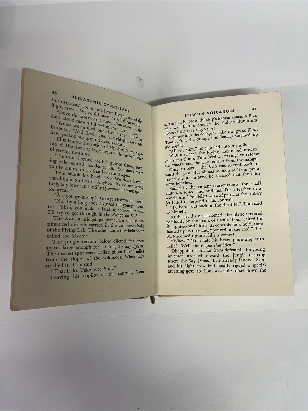 Tom Swift And His Ultrasonic Cycloplane By Victor Appleton II (1957, Hardcover)