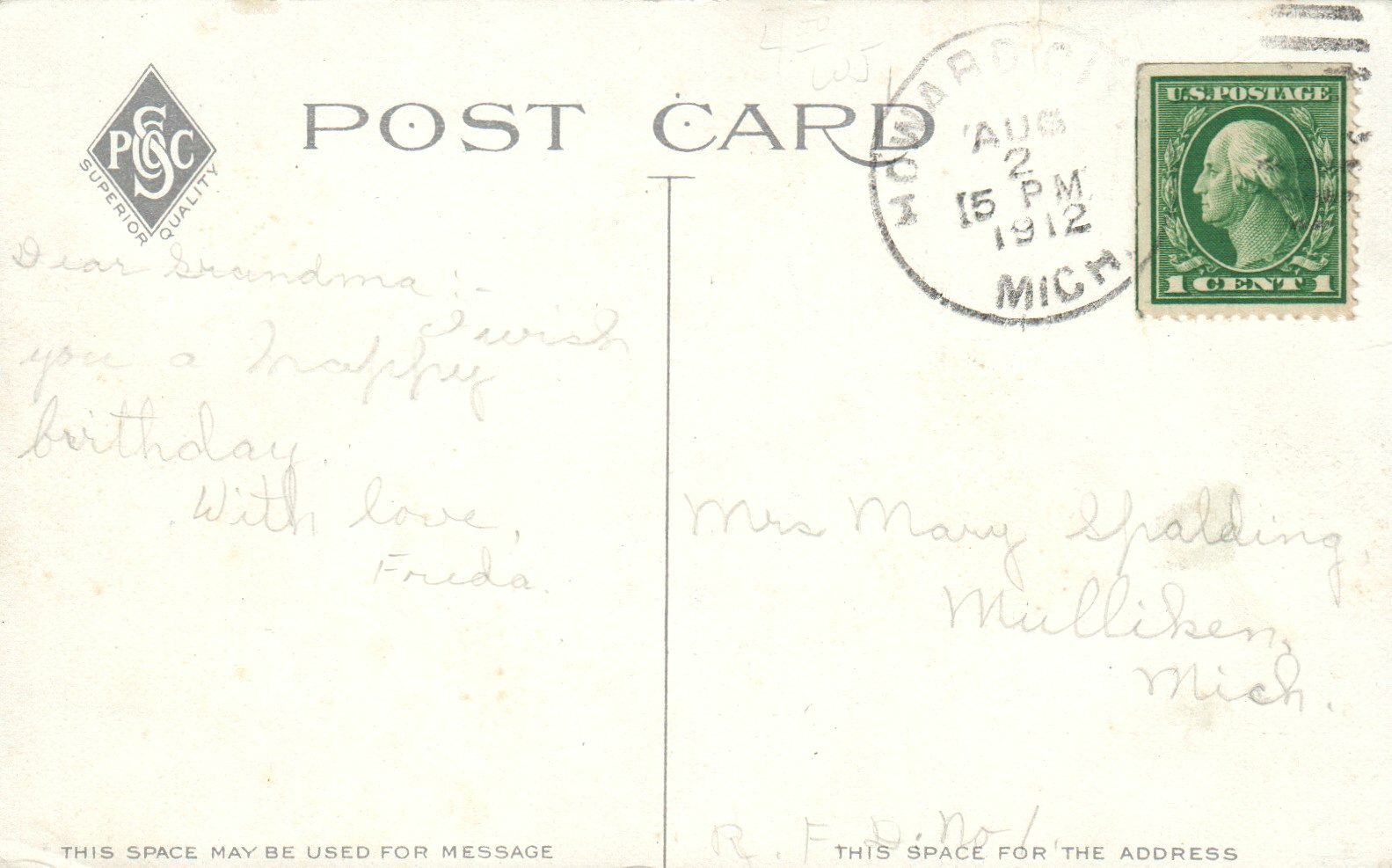Hermitage Hotel, Grand Rapids, Michigan Postcard