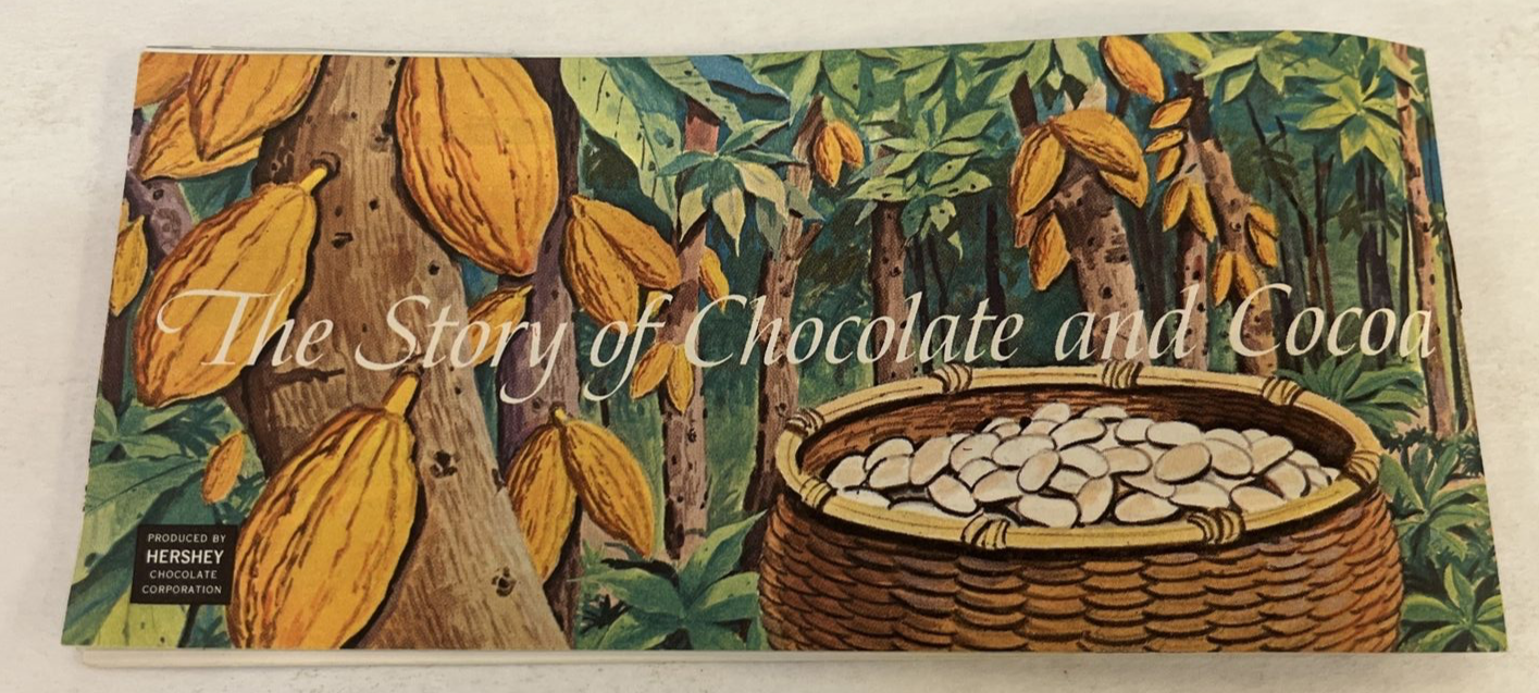 Vintage 1964 Hersey's "The Story of Chocolate and Cocoa"