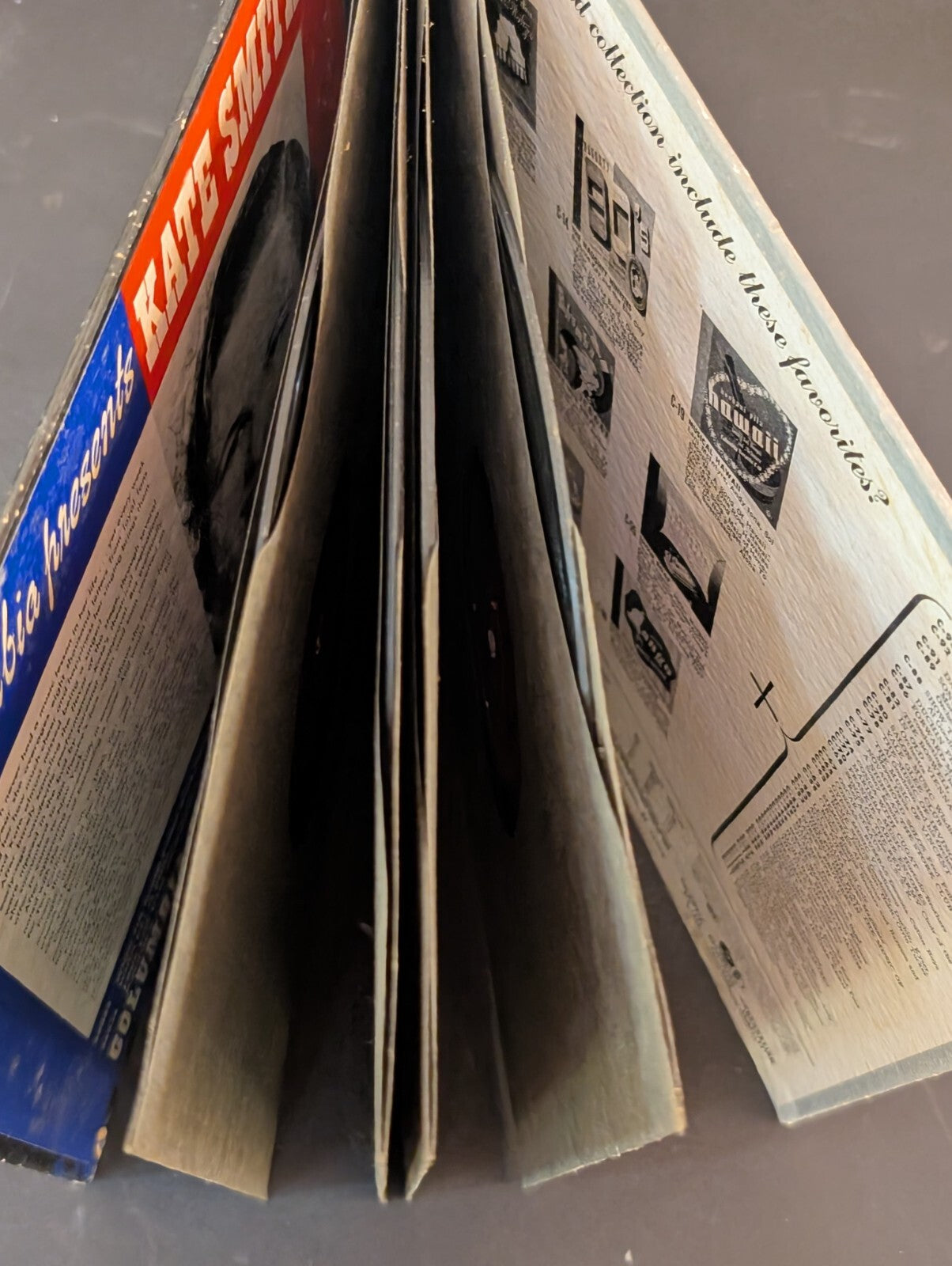 Columbia Presents Kate Smith USA Set C-50 Set of 4 Vinyl 78 RPM Records 1940