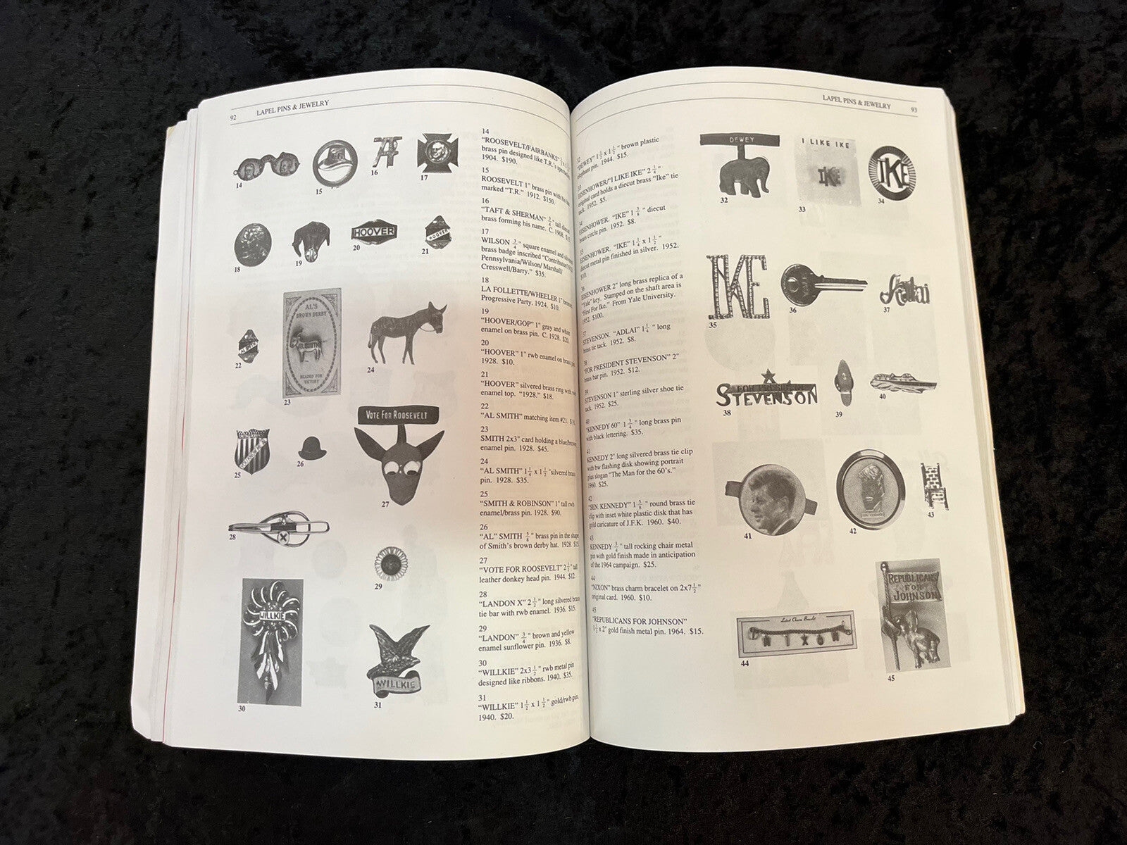 Hake's Guide to Presidential Campaign 1789-1988 / Price Guide Theodore Hake