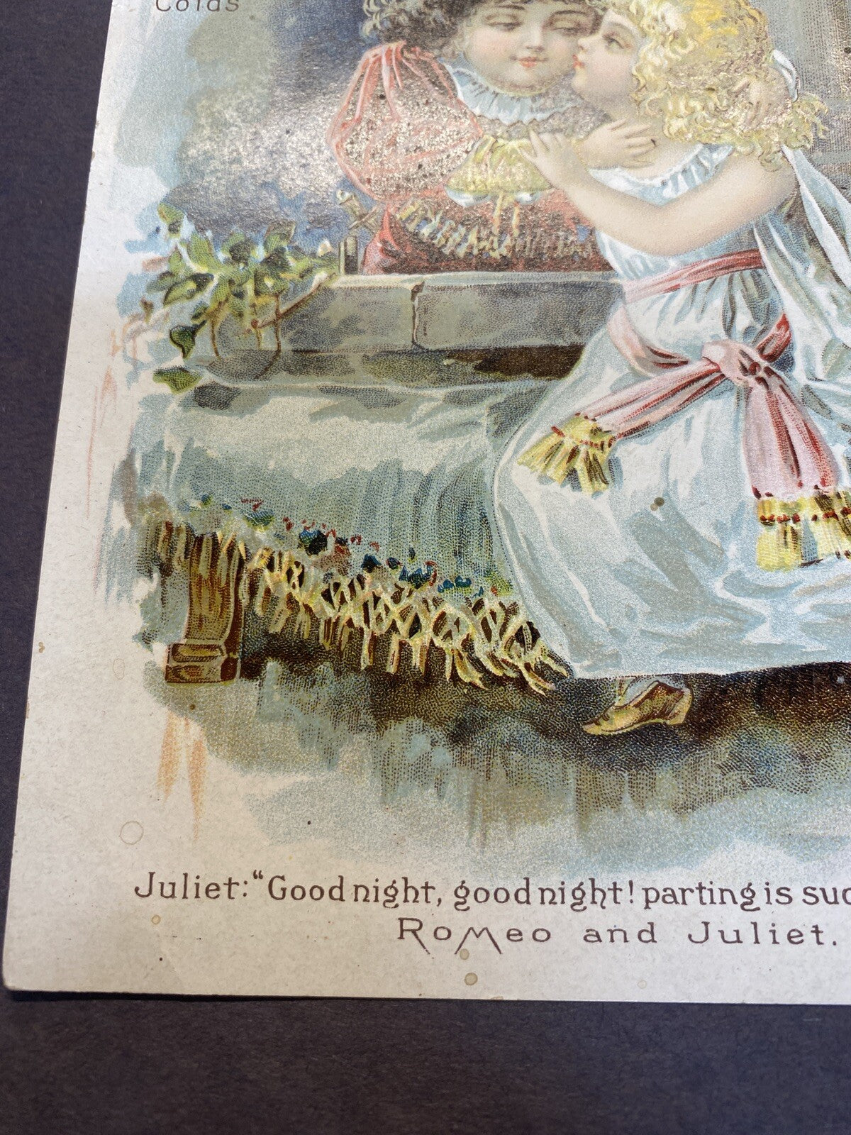 1895 Bucklen Shakespearean Series 1 Trading Advertising Trade Card