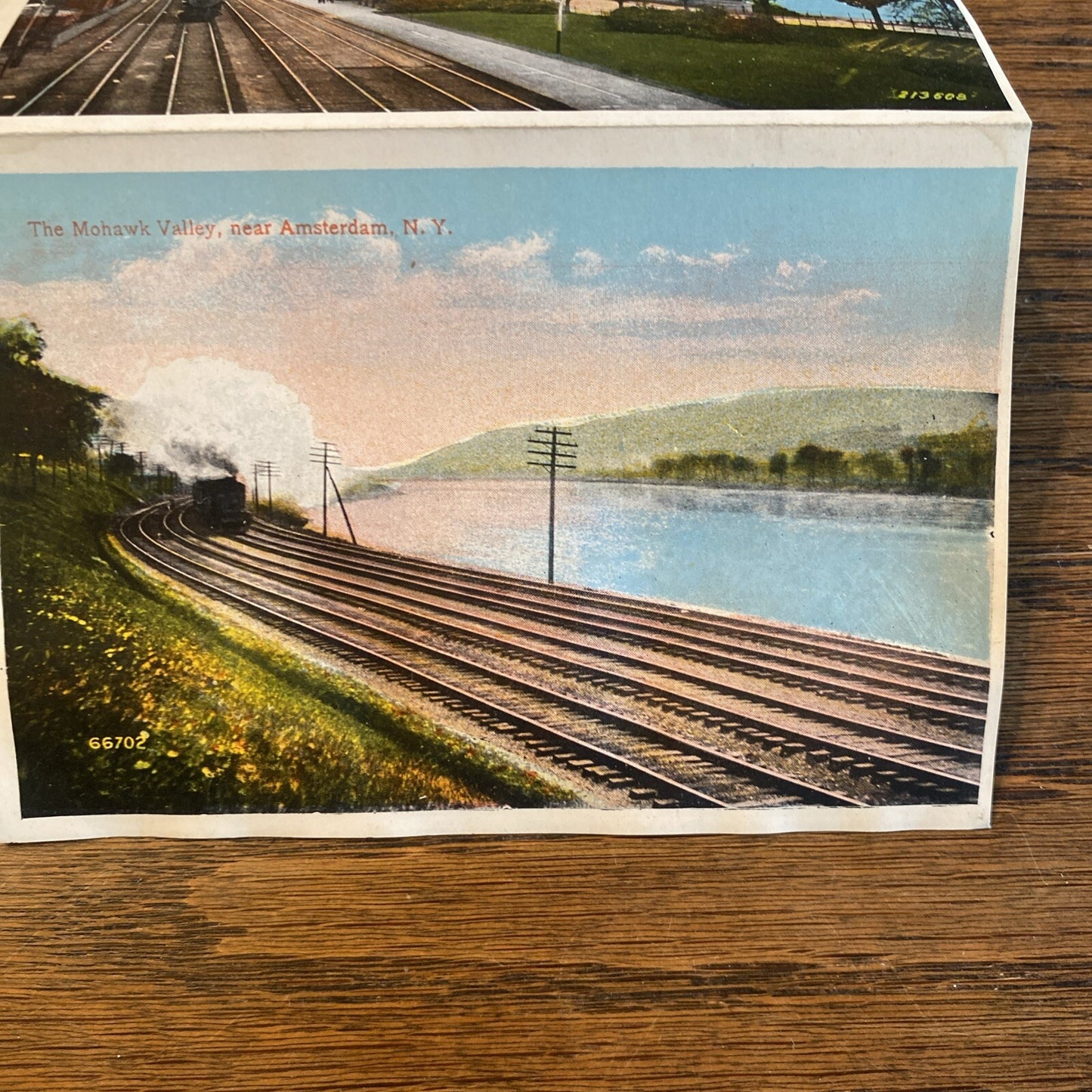 Rare Amsterdam New York NY Postcard Souvenir Folder