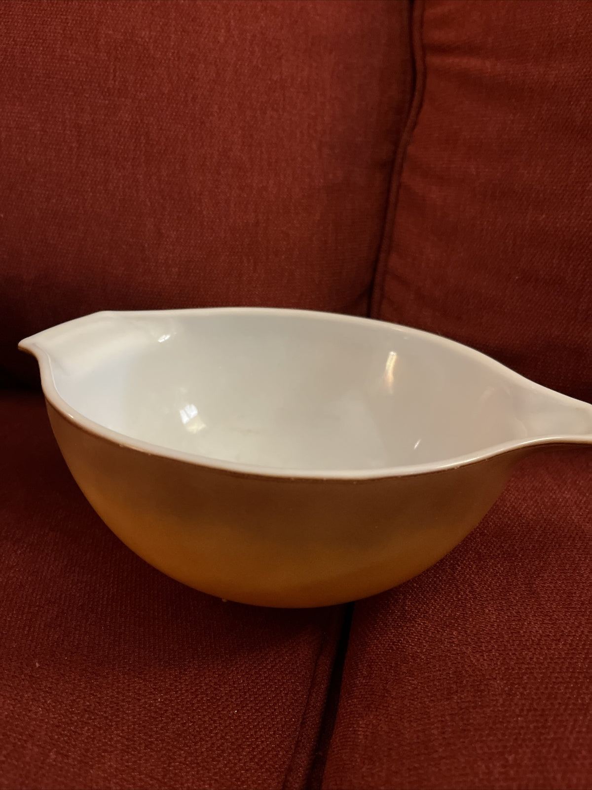 Pyrex Nesting Cinderella Mixing Bowls Old Orchard Set of (4) 441 442 443 444