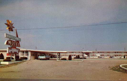 White Sands Motel Lebanon MO Missouri Postcard