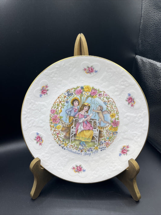 Vintage Royal Doulton “My Valentine” Plate 1978 