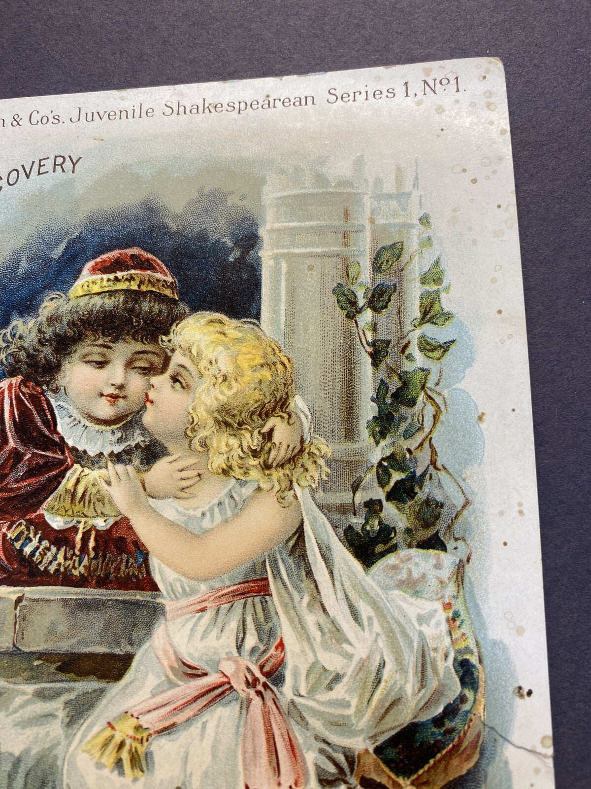1895 Bucklen Shakespearean Series 1 Trading Advertising Trade Card