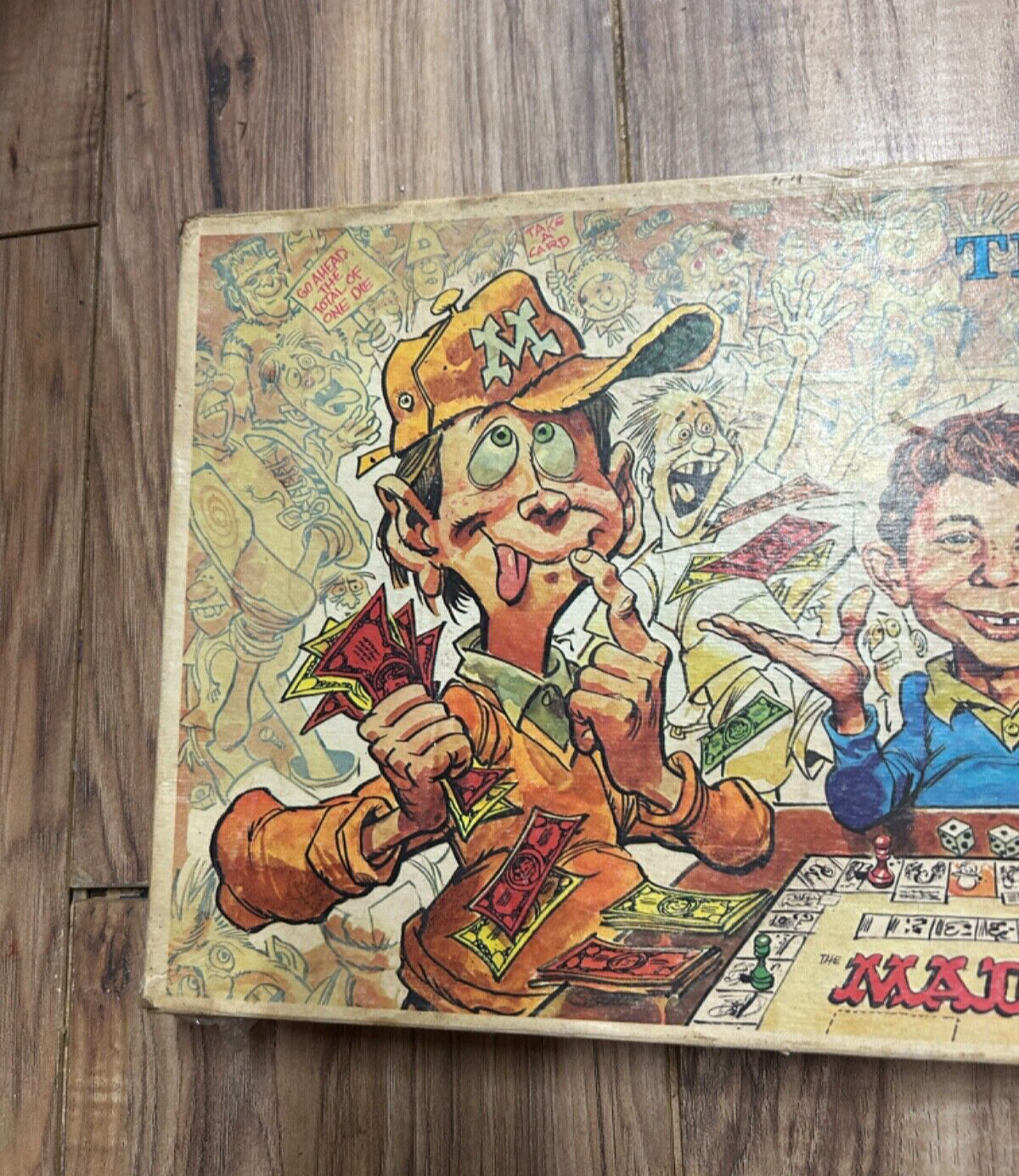VINTAGE 1979 THE MAD MAGAZINE BOARD GAME PARKER BROS #124 USA