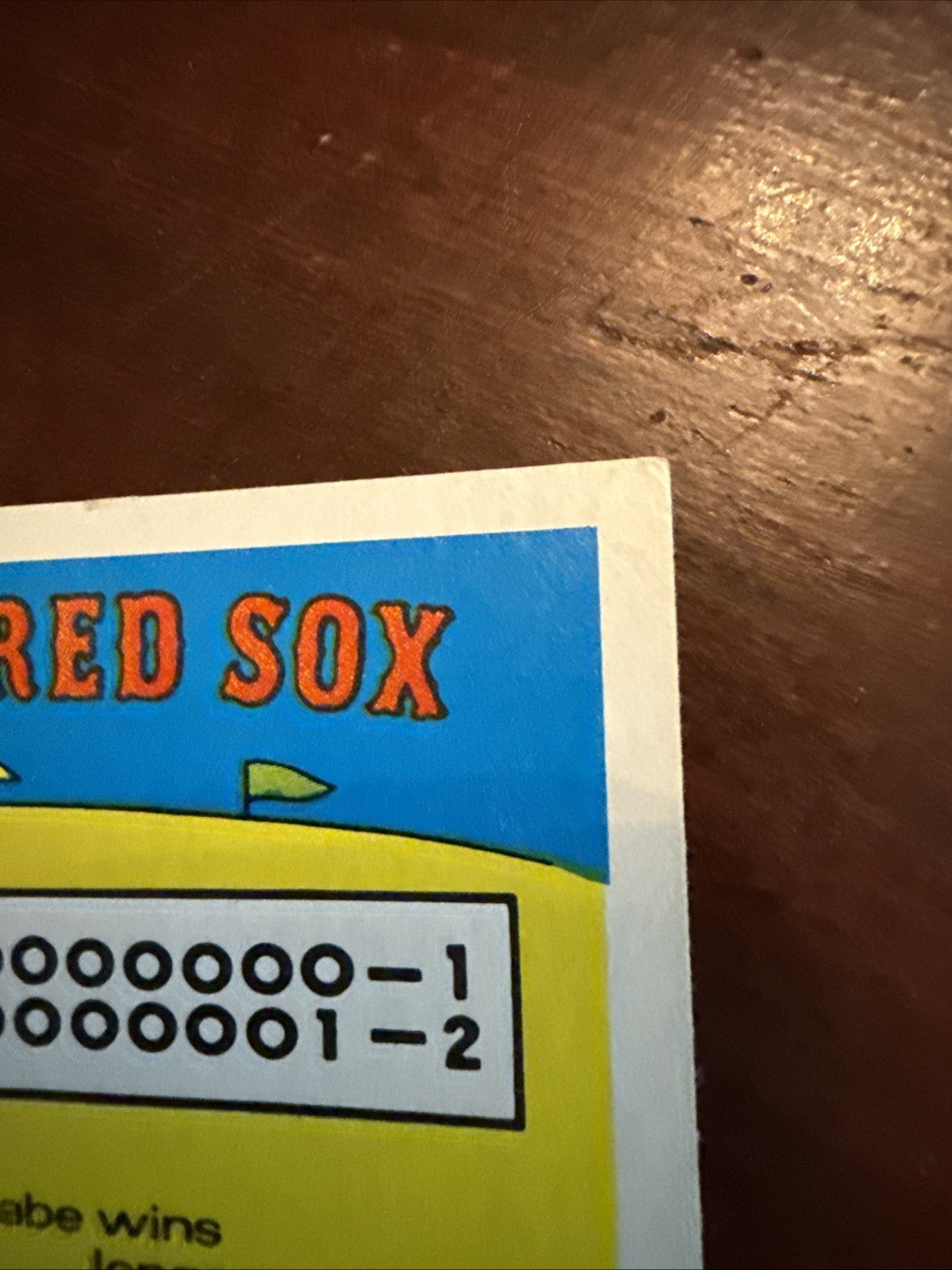 1968 Fleer Dodgers Vs Sox 1916 World Series Babe Ruth  Baseball Card longest